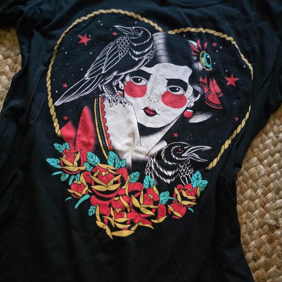 Liquor Brand | The Crow black tee L - Picture 4 of 10